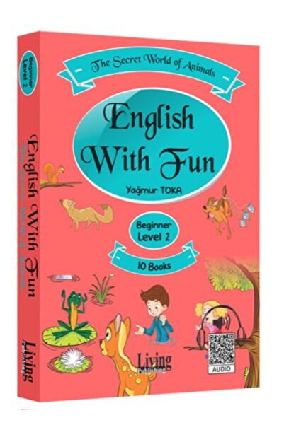Living English Dictionary English With Fun Level 2 - 10 Books - The Secret Wo...
