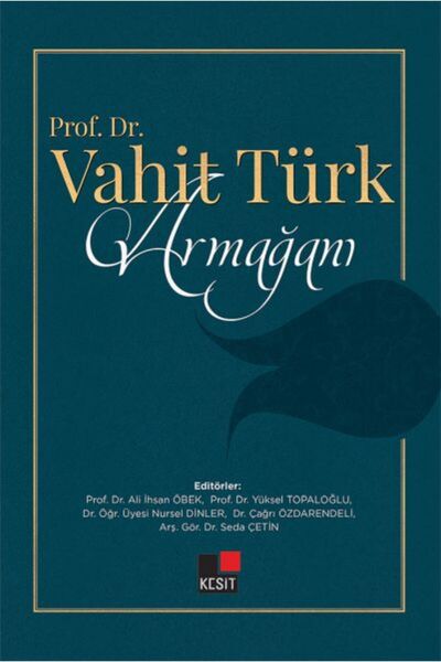 Kesit Yayınları Prof. Dr. Vahit Turkish Gift