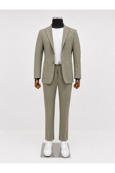 Generic Brand Italian Cut Sports Suit Sportswear Jogger Suit Jacquard Fabric