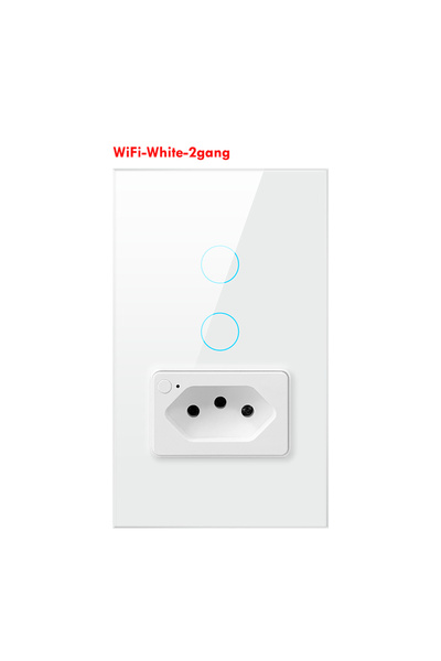 Choice مفتاح إضاءة ذكي AVATTO WiFi-W2 مع مقبس، مفتاح حائط ذكي للمنزل الذكي في...