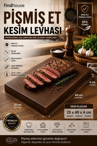 findhouse Polyethylene Meat Cutting Board Cutting Sheet with Good Quality and...