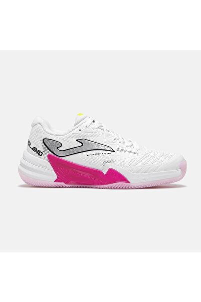 Joma Trollw2602Ac Roland Sert & Toprak Short Women's Tennis Shoes - White/Pink