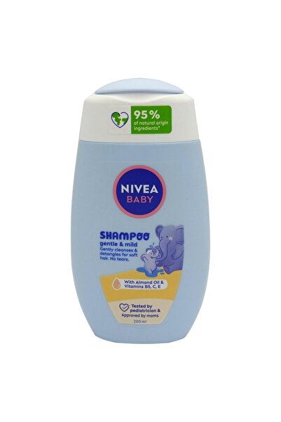 NIVEA Shampoo, Baby, 200 ml Mild