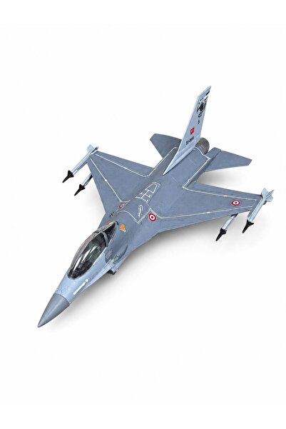 CREWTURK MONTAJLI + BOYALI F-16 MAKET UCAK