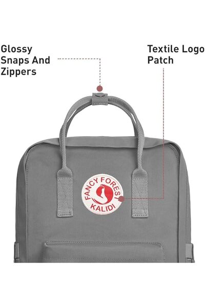 KALIDI Unisex Lightweight Backpack School Bag Water-resistant Casual Rucksack...