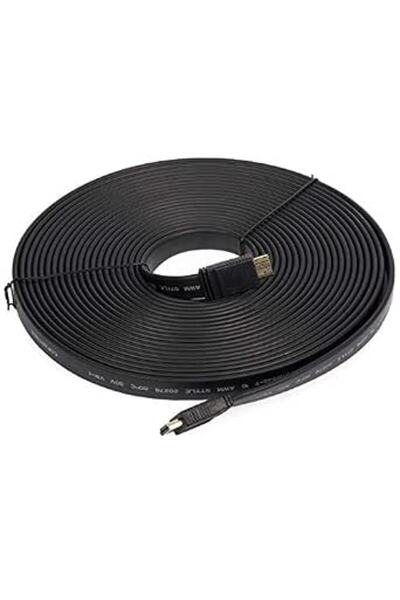 Other Flat HDMI Cable 10m, Black, Supports 4K x 2K, Compatible With PS3, Xbox...