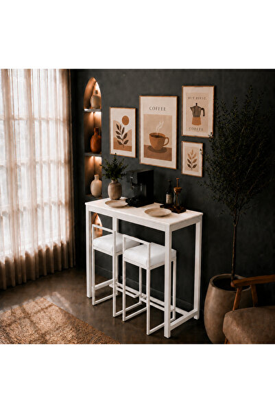 MENSOLA HOME DESIGN 2'Lİ FULL SET BAR/KAHVE KÖŞESİ (HER EBATTA YAPILIR)