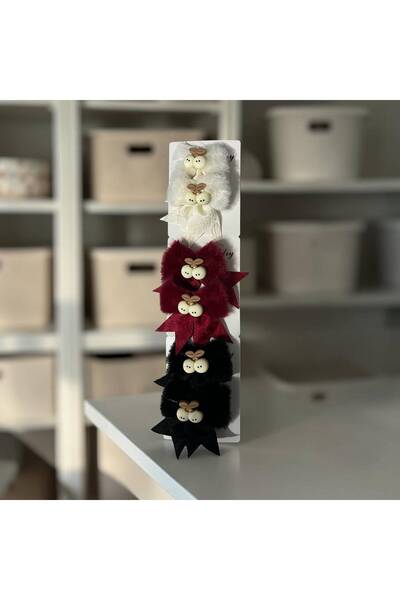 petitbee home هدية للأطفال والنساء والأمهات، مشبك شريطي أنيق من القطيفة، مجمو...