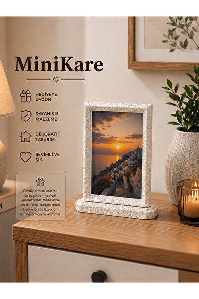 EMAS DESİGN MiniStone Dekoratif Fotoğraf Çerçevesi