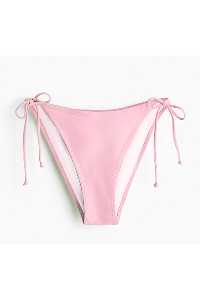Simi Underwear Pink Kadın Yanları Bağcıklı Bikini Altı
