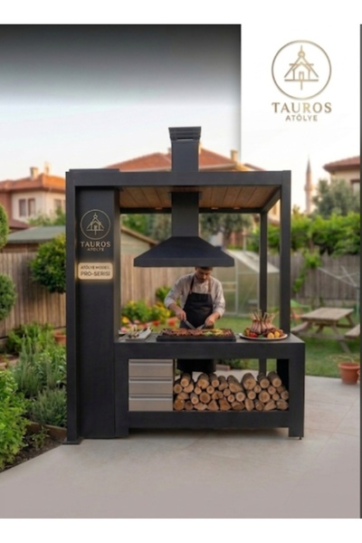 Tauros Atölye Fireloft2 Premium Barbekü Ünitesi (Lavabolu)