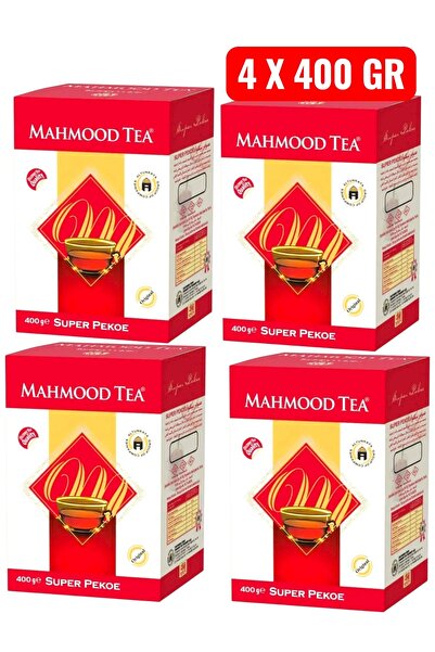Mahmood Tea Original Ceylon Imported Black Bulk Tea (Box of 4 Pieces)