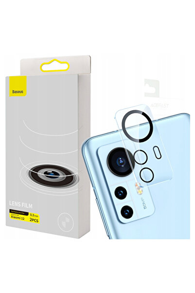 Baseus Folie de protecție pentru cameră pentru Xiaomi 12 Pro 0.3mm + Kit de c...