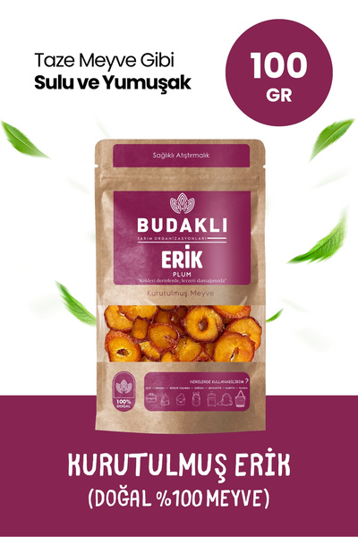 Budaklı Kurutulmuş Elma 100 Gr %100 Meyve Katkısız İlave Şekersiz Meyve Kurus...