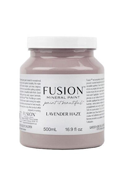Fusion Vopsea minerală pentru mobilier, Lavender Haze, mov lavandă, finisaj m...