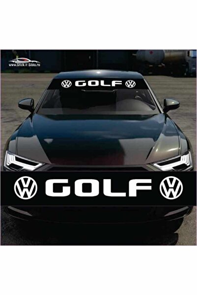 StickITsibiu Volkswagen Golf Αλεξήλιο - Αυτοκόλλητα Αυτοκινήτου |   Ανθεκτικό...
