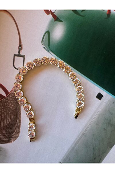 xUPING Büyük taş 14 K GOLD SU YOLU BİLEKLİK