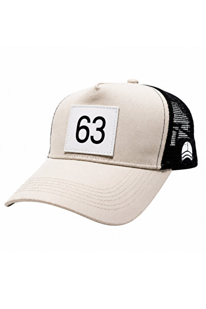 all hats قبعة بيسبول شبكية بتفاصيل مكونة من 63 قطعة