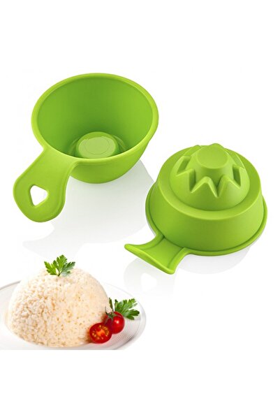 Marsilyan Practical Serving Mold Tool for Rice Pudding and Halva (2 Pieces) (...