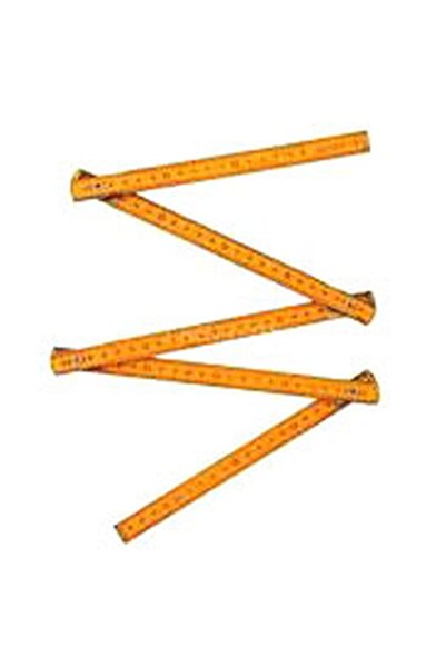 OSKA GLOBAL Wooden Meter 1Mt Foldable