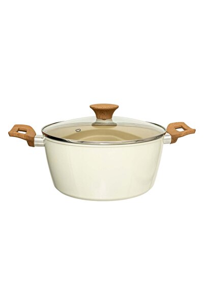 FİVE Oală din aluminiu forjat, bej, 24 cm - Harmony