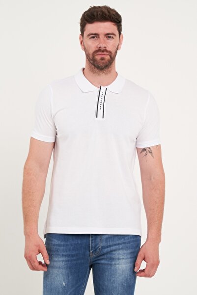 Lee Cooper - Tricou barbat polo cu detalii logo