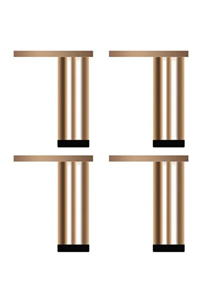 STARSTAR Set of 4 furniture legs, metal table legs, aluminum alloy material, ...