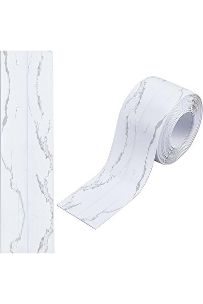 STARSTAR 3 rolls of marble-patterned PVC edge banding strip, self-adhesive de...