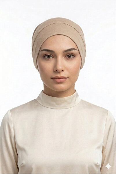 Linda Hijab Premium Cotton Bonnet Underscarf for Women – Soft Breathable Stre...