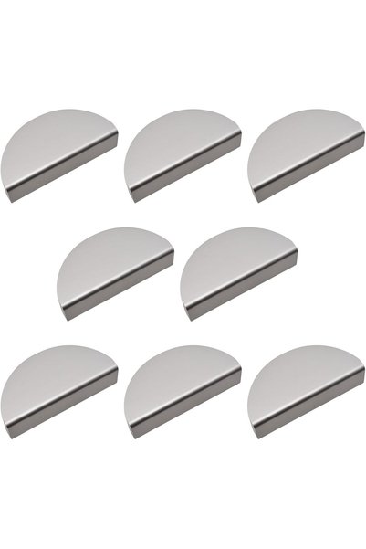 Morvena Picks Set de 8 piese de mânere de sertare în formă de semilună, mâner...