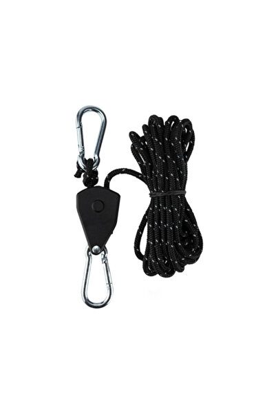STARSTAR 5-meter ratchet-style tie-down rope, reflective adjustable awning/te...