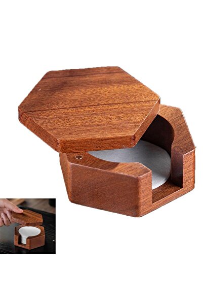 STARSTAR Coffee filter storage box, espresso filter handle, coffee filter dec...