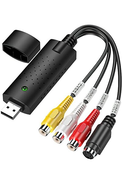 STARSTAR USB 2.0 Audio/Video Capture Card - Analog-to-Digital Converter - VHS...