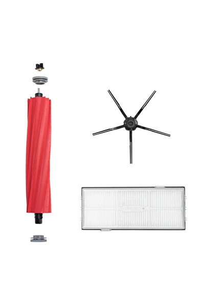 LİN GRUP Roborock g10 robot vacuum cleaner compatible 3-piece spare parts set