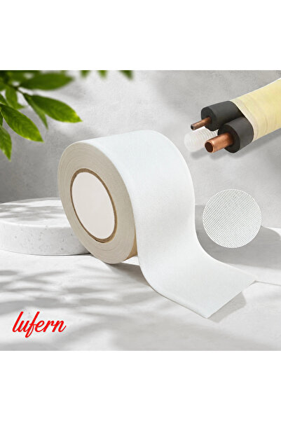 Lufern Yüksek Dayanımlı Klima Boru İzolasyon Sargı Bandı Su Geçirmez Pvc Uv E...