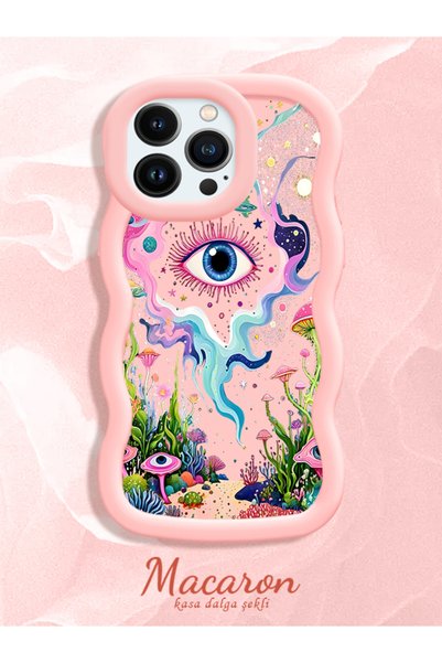 CHICASELUX حافظة مطبوعة مسطحة متوافقة مع هاتف iPhone 13 Pro Max برسومات ملونة...