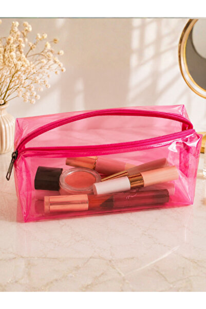 Luzza Bag Pembe Kalemlik & Kozmetik Çantası