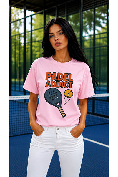 VODEXA Unisex Oversize Tennis Printed T-Shirt 100% Cotton Tennis Themed Comfo...