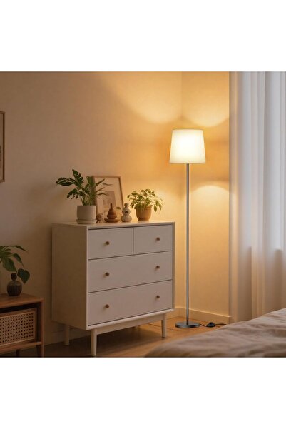 Dotail Φωτιστικό δαπέδου LED, διακόπτης ποδιού, 4 θερμοκρασίες χρώματος (3000...