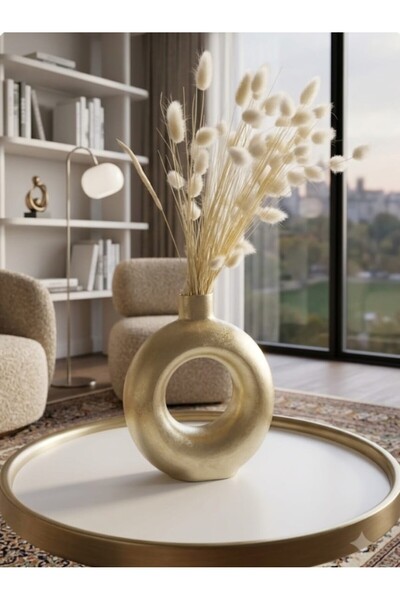 Genel Markalar Gold Renkli Oval Vazo Pinterest Tasarim 3D Baski
