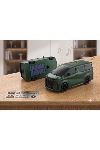 Primo Plus R0176 12W Portable Wireless Car Speaker with Super Bass & 1500mAh ...