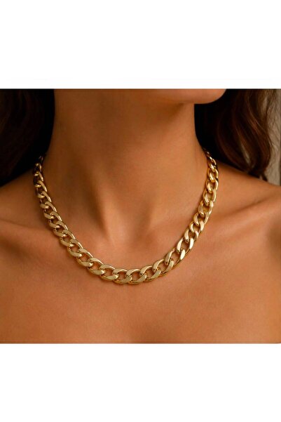 KARE ACCESORIES Luna Gold Thick Chain Necklace