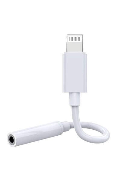 OEM Adaptor audio Lightning la Jack 3.5 mm Macvi, alb, compact, constructie d...