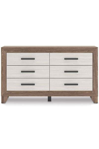 Ashley Furniture خزانة شارناري ذات ستة أدراج