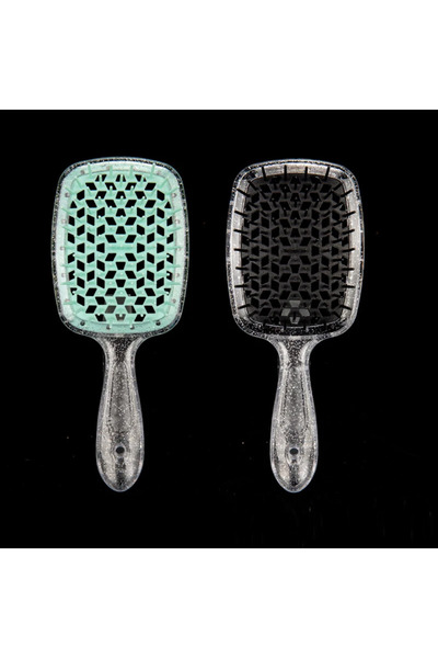 Choice3 WS024-C 2pc Hair Comb Set Anti Static Scalp Massage Wet Dry Comb Deme...
