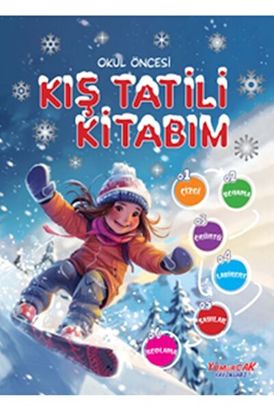 Yumurcak Yayınları Kış Tatili Kitabım (Maskeli)