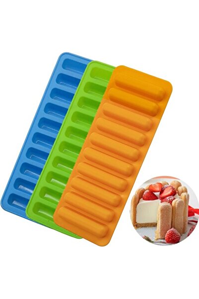 STARSTAR Cereal Bar Baking Mold Granola Bar Mold 3-Piece Set Silicone Baking ...