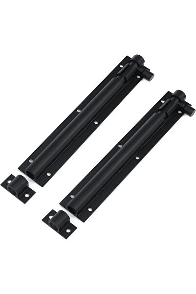 STARSTAR 6-inch sliding bolt latch, matte black, suitable for interior door b...