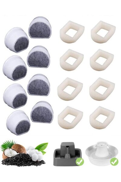 STARSTAR 16 Drinking Fountain Filter Refills - Replacement activated carbon f...