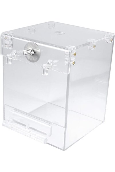 STARSTAR Multi-purpose bird bath tub, thickened transparent hanging feeder